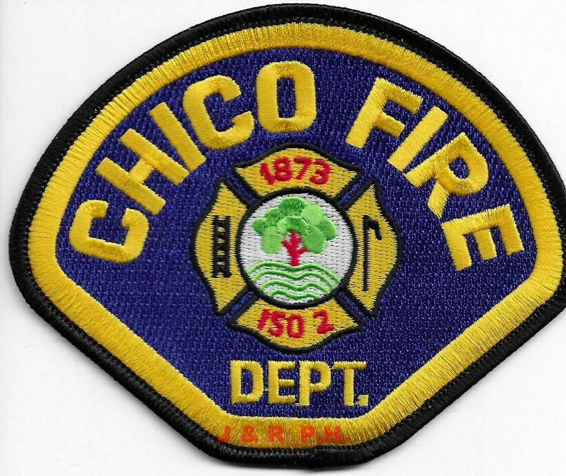 Chico Fire Dept., California (4.75" x 4" size) fire patch