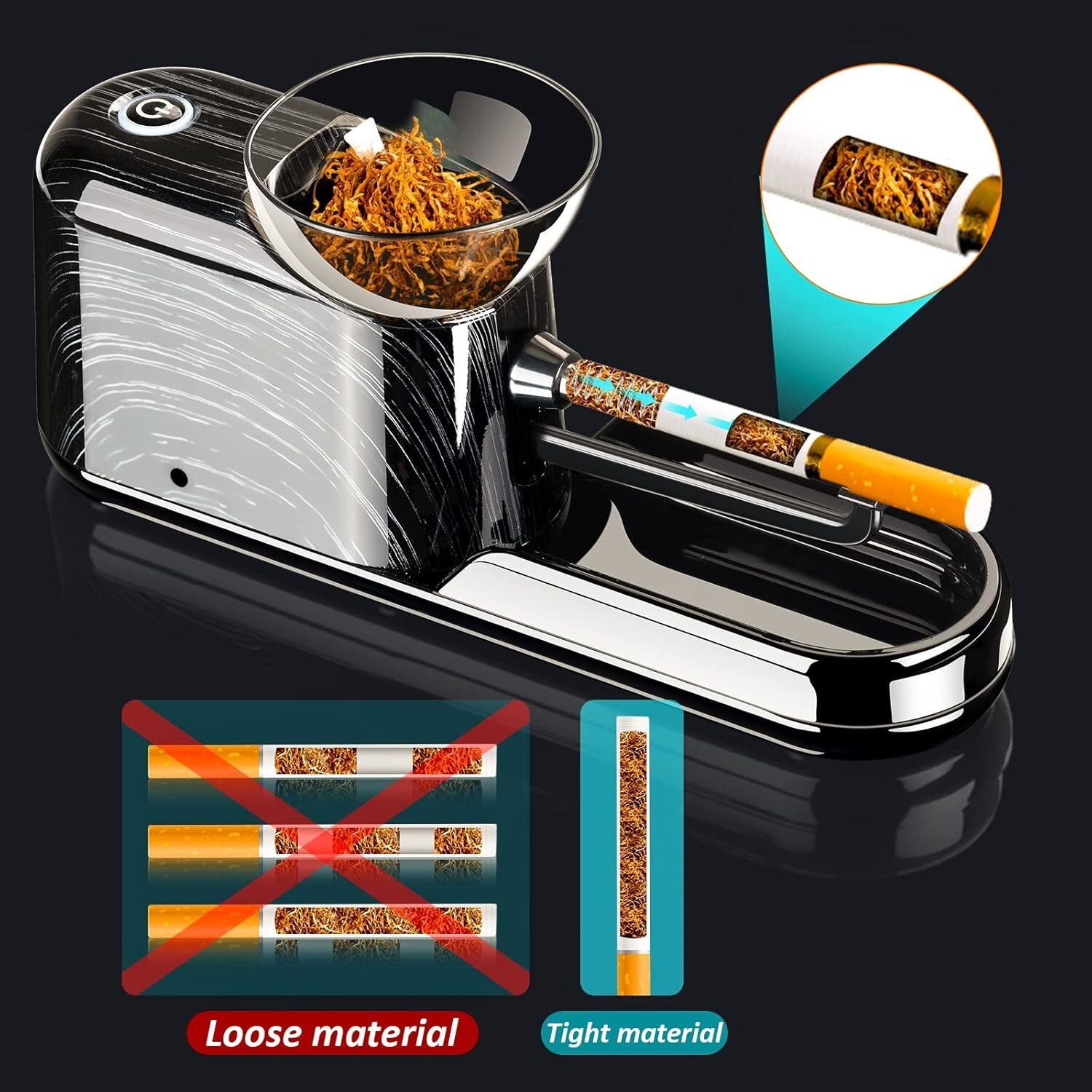 Automatic Electric Cigarette Rolling Machine
