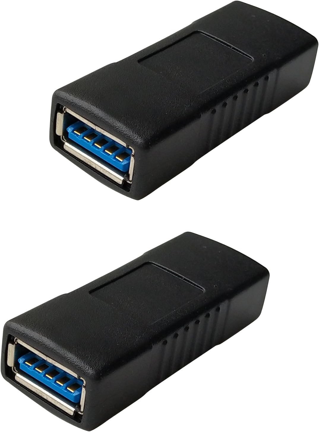 USB 3.0 Female to Female Adapter 2 Pack Data Extension Coupler