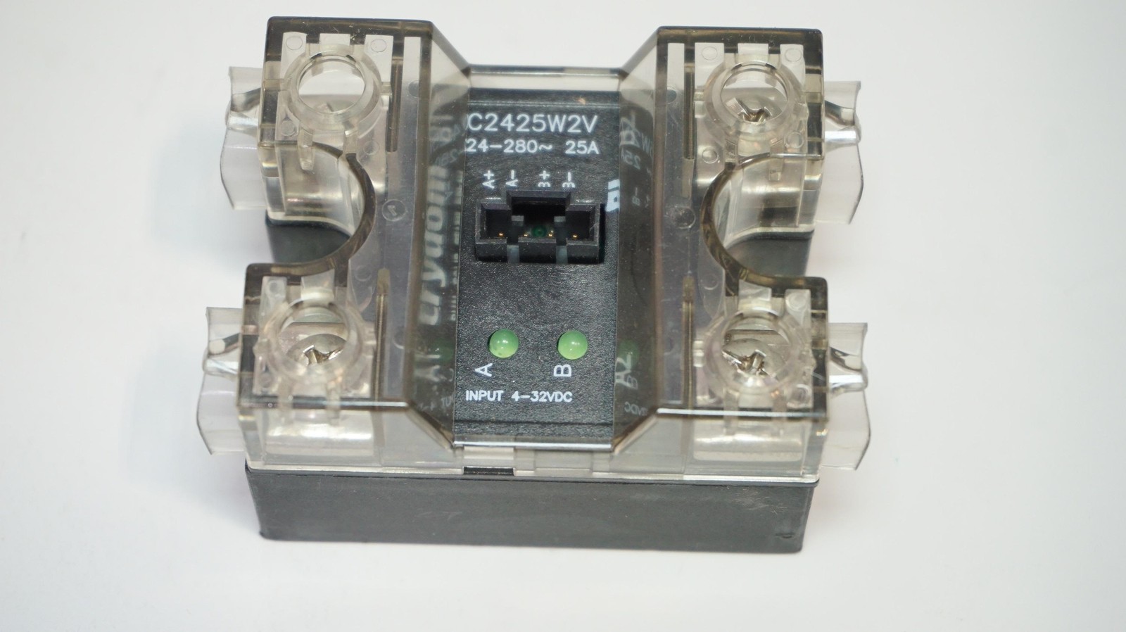 CRYDON C2425W2V||24-280 VAC 25A|| INPUT 4-32VDC|| RELAY M654-2V