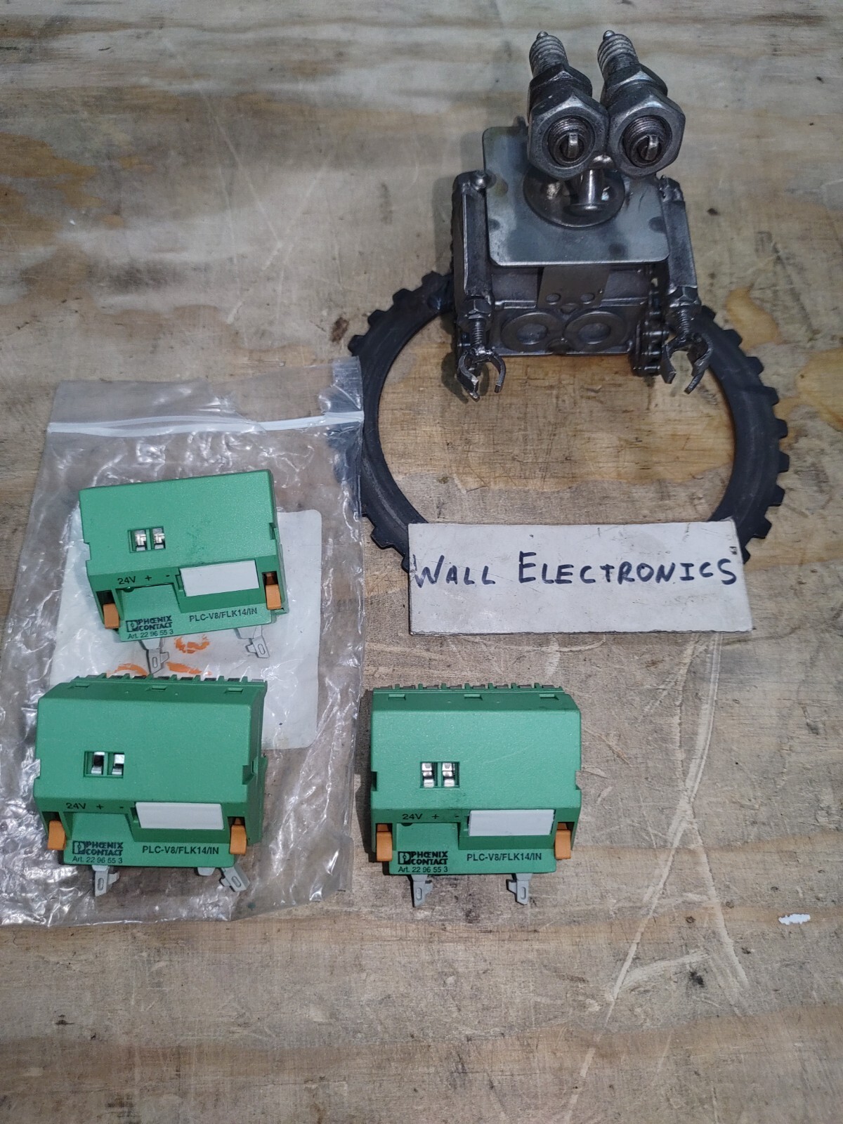 Pheonix Contact PLC-V8/FLK14/IN Contact Block 2296553 =NOS= ONE