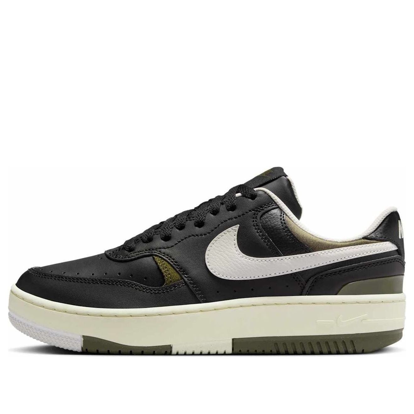 (WMNS) Nike Gamma Force 'Black Cargo Khaki Coconut Milk Phantom'
