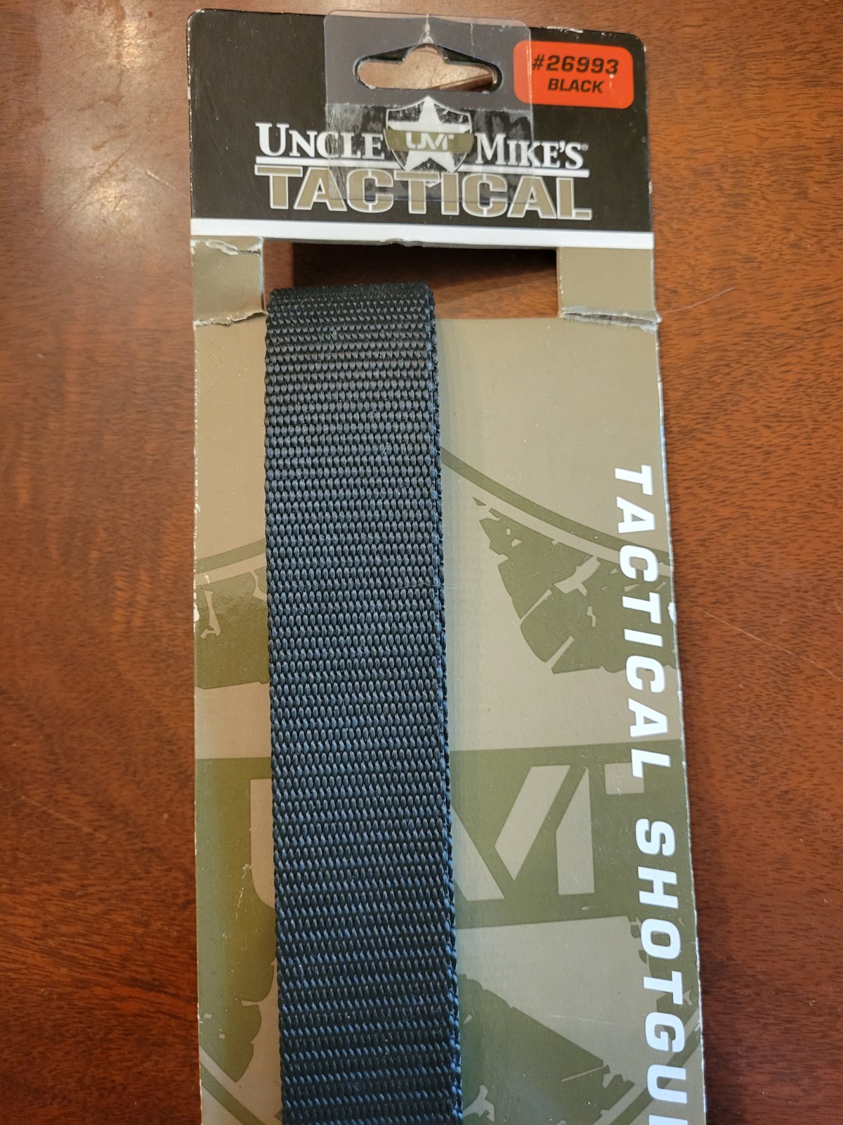 Uncle Mike's Tactical Shotgun Sling Black Nylon Adjustable 26993