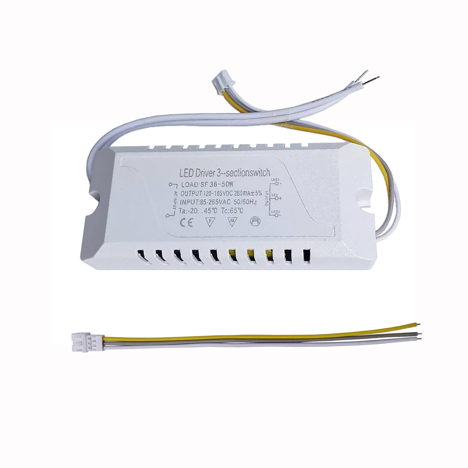 LED Driver 36-50W for Multi-Color Ceiling Strip Spot Light Module Panel, Repl...