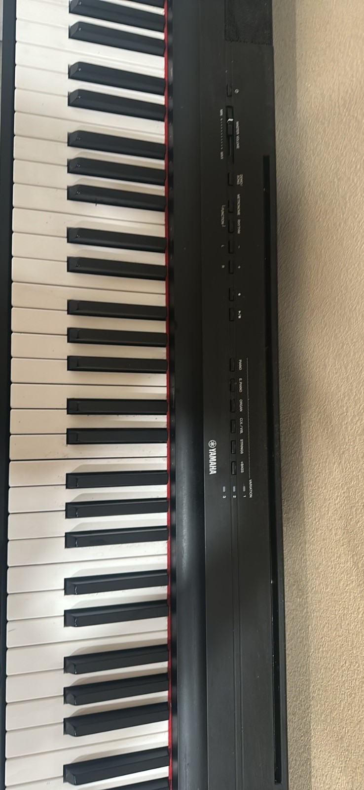 digital piano yamaha p-125