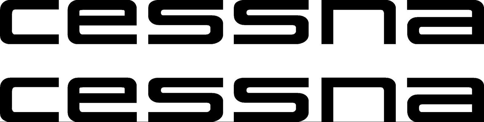 – Cessna Wing Tip Aircraft Decals – (Set Of 2) – New Oracle