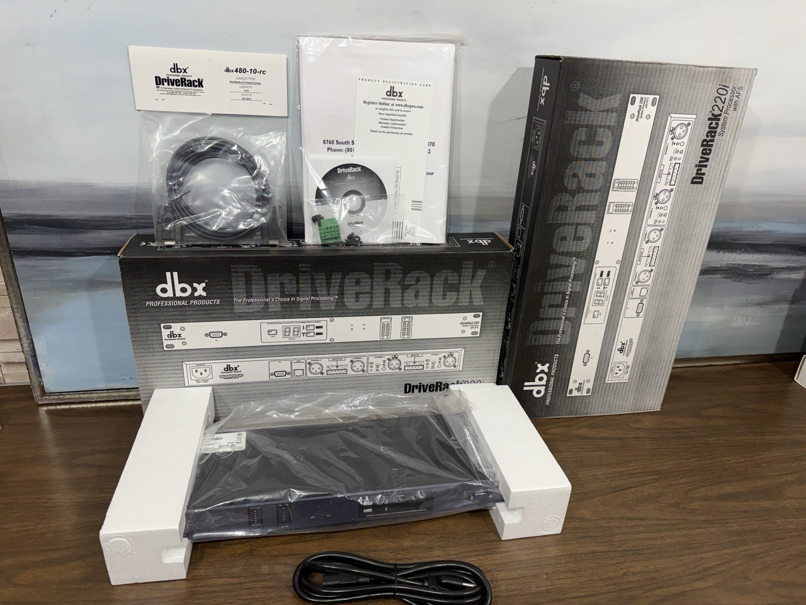 DBX DriveRack 220i System Processor With AFS Advanced Feedback New, PRICE (1)one