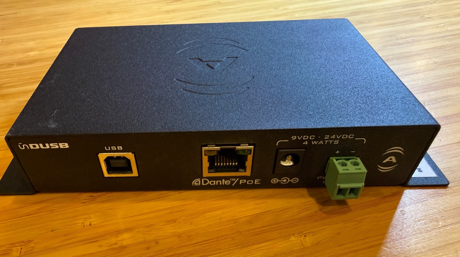 Attero Tech USB Dante 2x2 Interface *** Used Excellent *No Power Supply ***