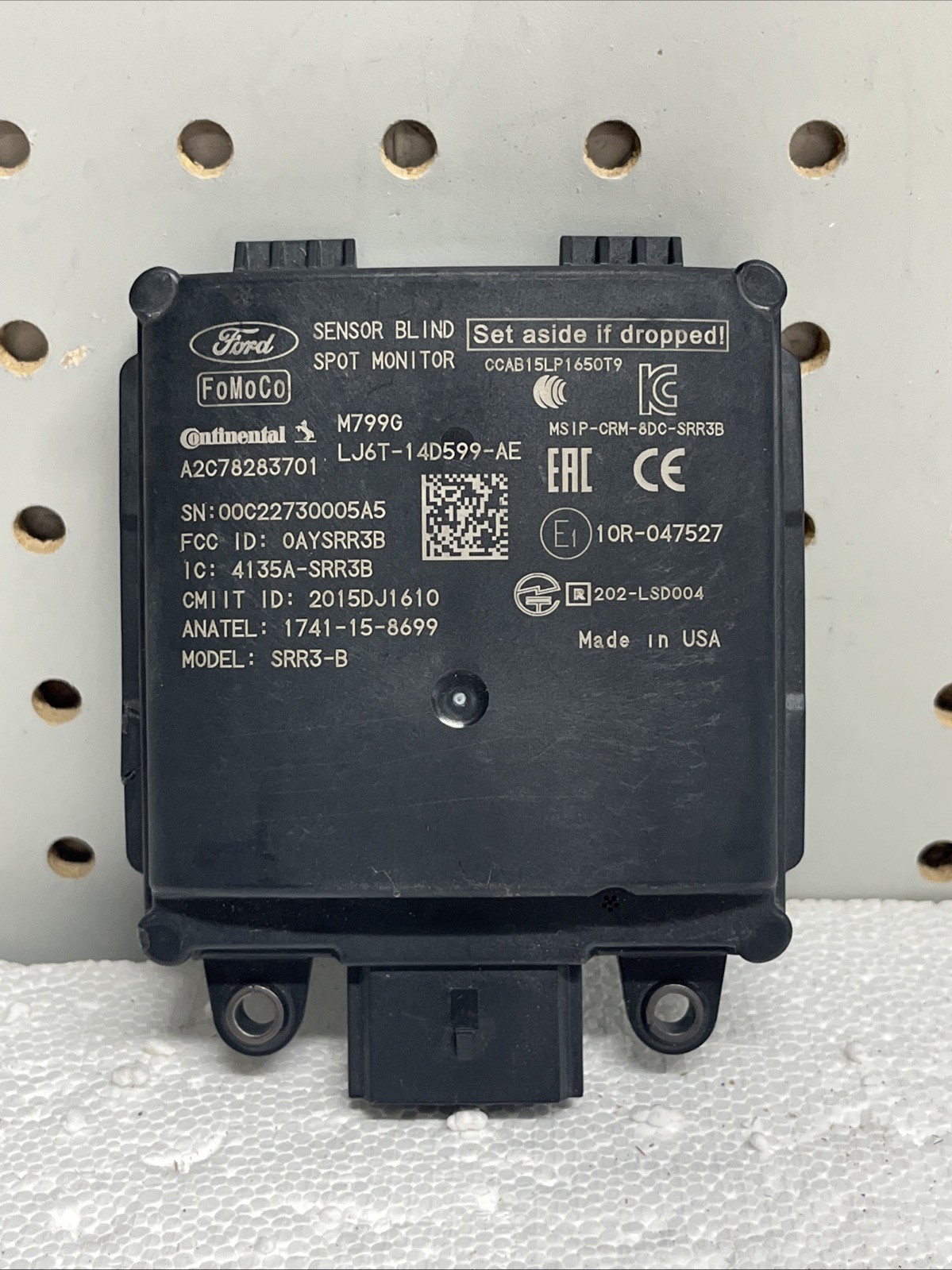 2020-2022 Ford Escape OEM Blind Spot Module Sensor LJ6T-14D599-AE (1868)