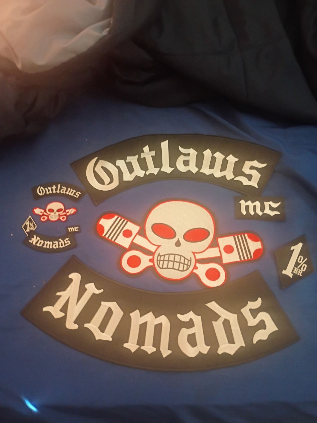 Outlaw  Nomads Back &Front Patch Sets