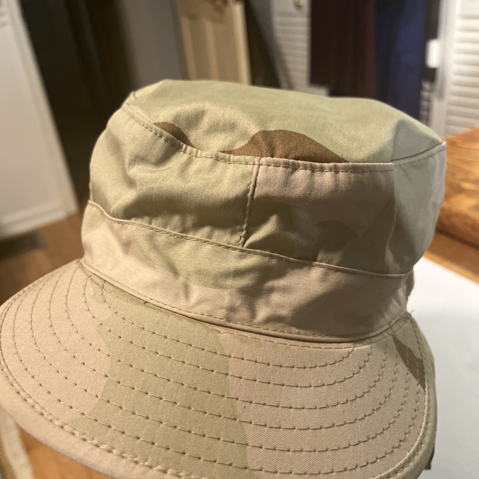 US Military Desert Army Camouflage Pattern Class 2 Hat Cap Size 7 3/8