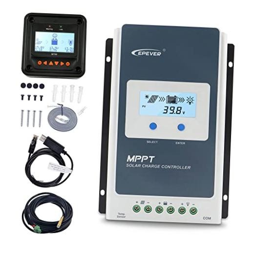 20A Solar Charge Controller MPPT 12V / 24V Auto Max.PV 100V Input 20.0