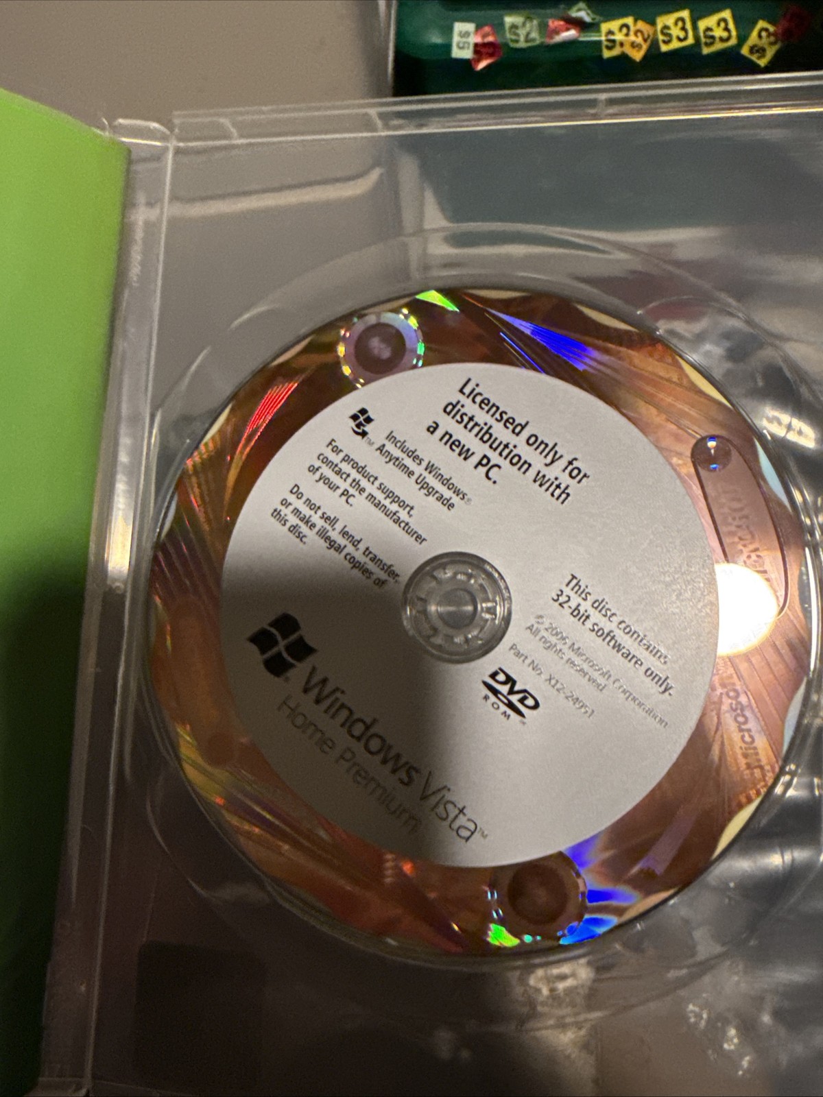 Microsoft Windows Vista Home Premium Operating System DVD, English