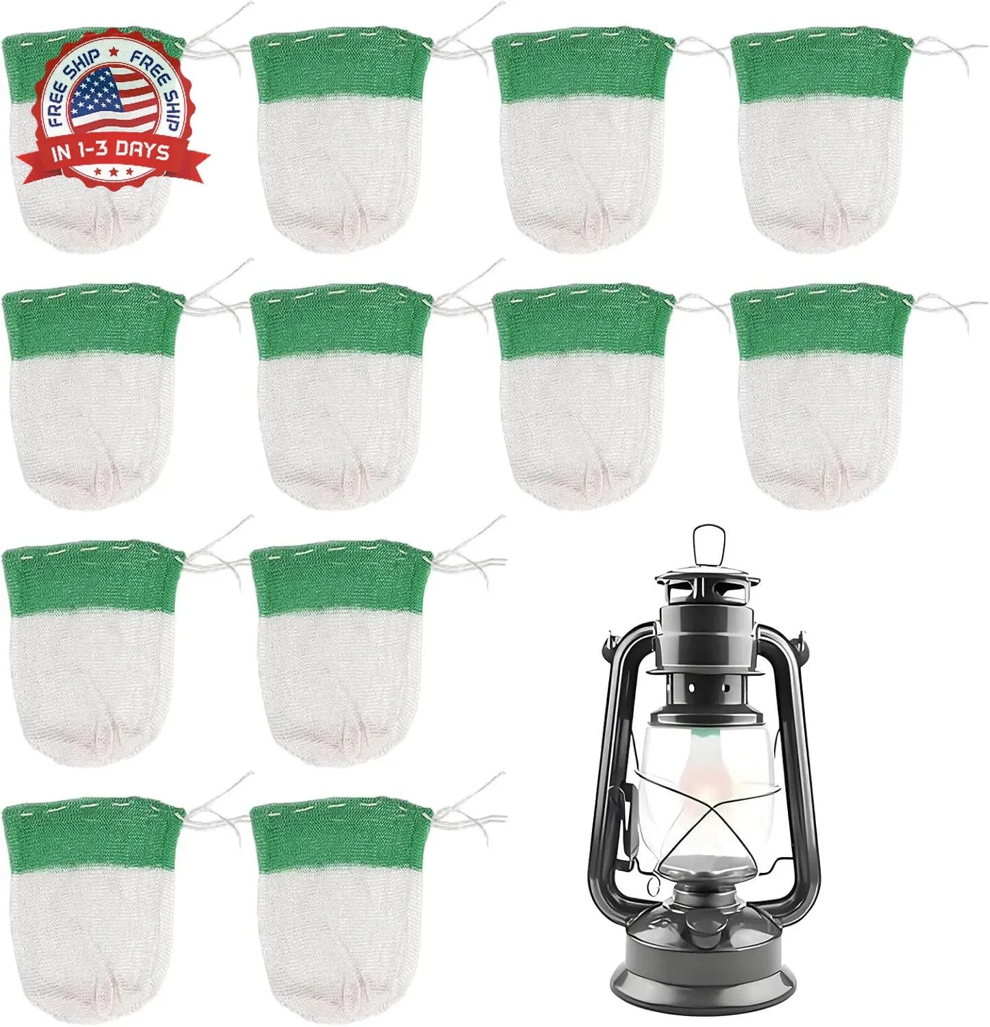 Lantern Mantles, Camping Lantern Mantles for Propane Lantern U Shape String Tie