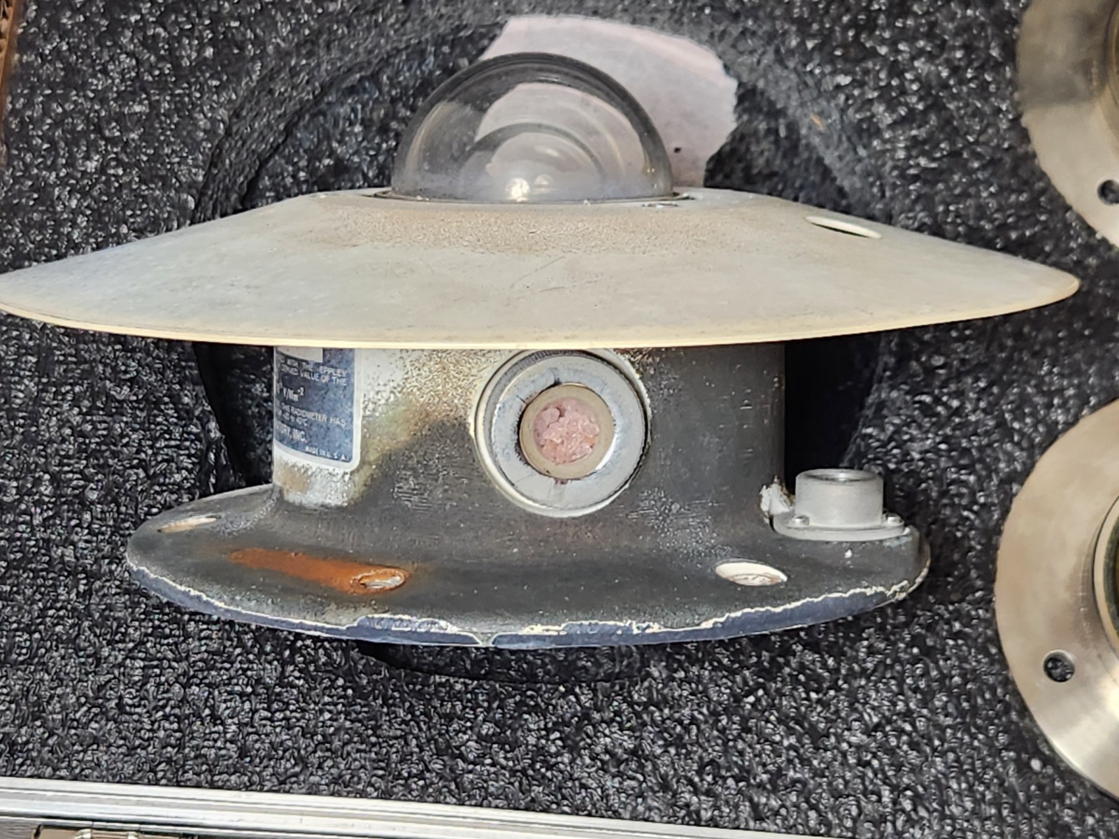 EPLAB Eppley Precision Spectral Pyranometer Model PSP With Case SN 20296F3