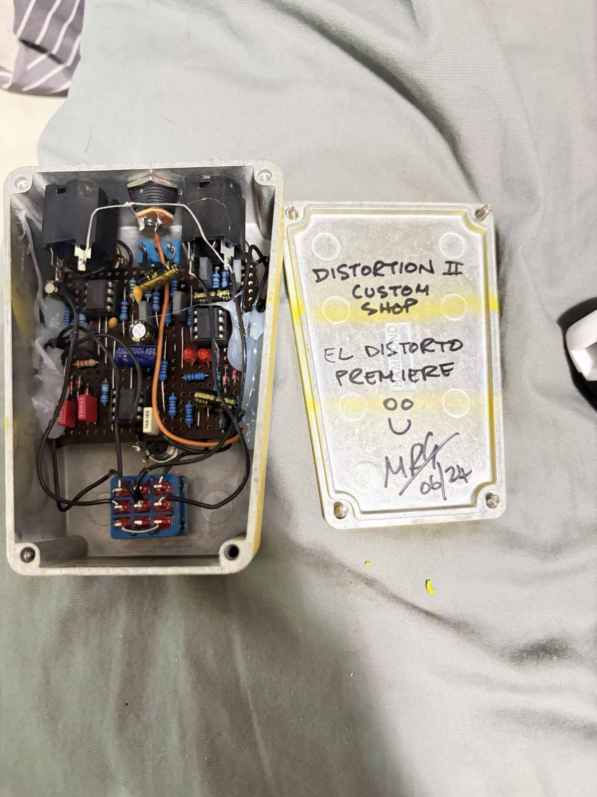 Emmergy FX Modded MXR Distortion II Guitar Effects Pedal