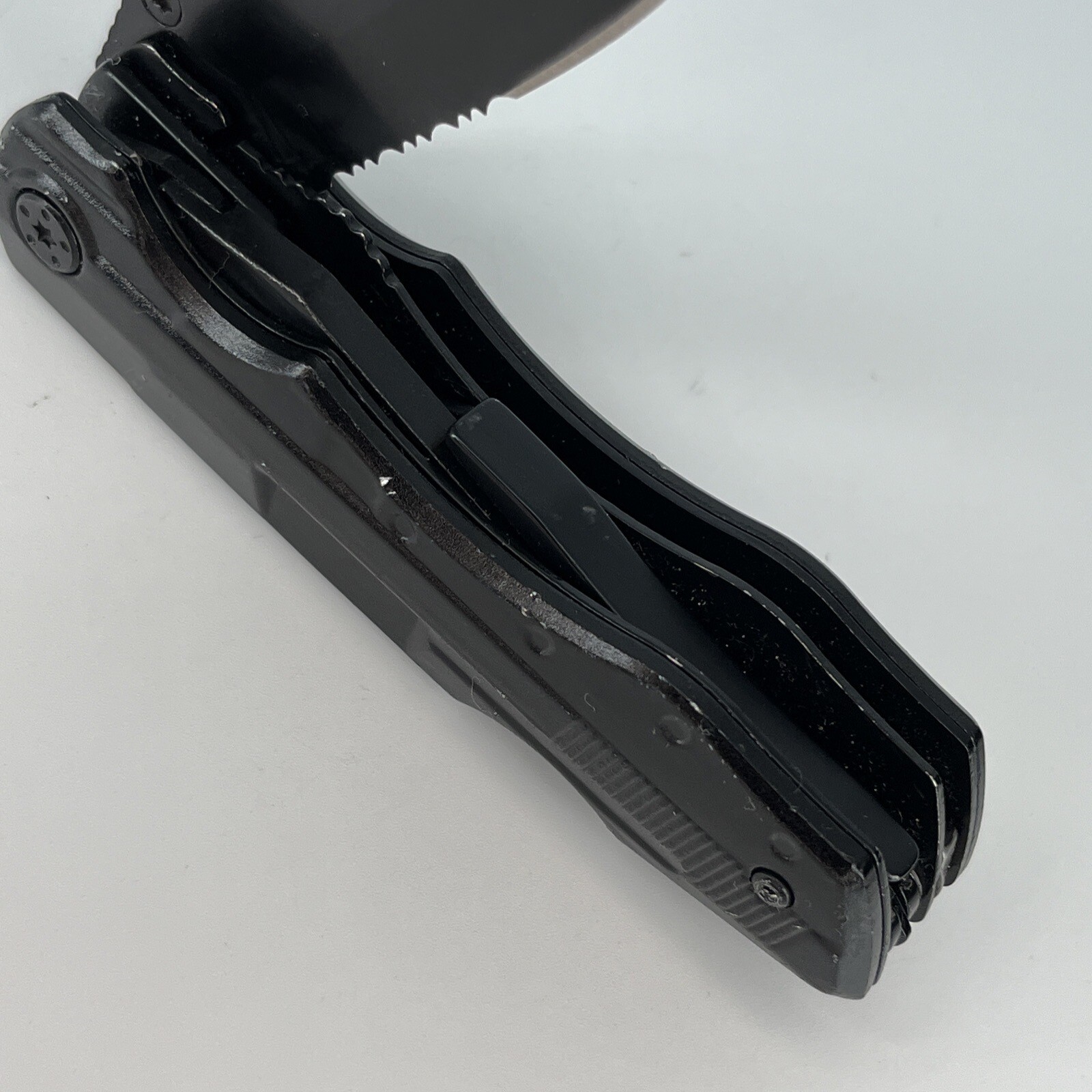 RoverTac Multitool Knife BLACK Camping Survival Knife & Pliers