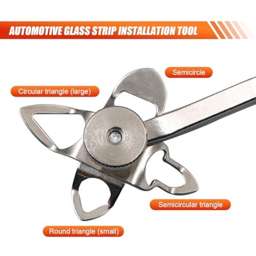 Car Windshield Lock Strip Insert Tool, Car Windscreen Seal Trim Removal &