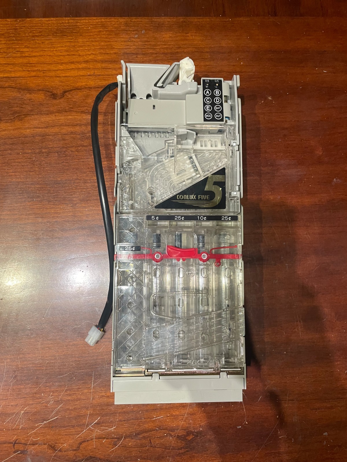 Conlux CCM5G-1 Vending Machine Coin Changer Mech MDB .25/.05/.25/.10/.25