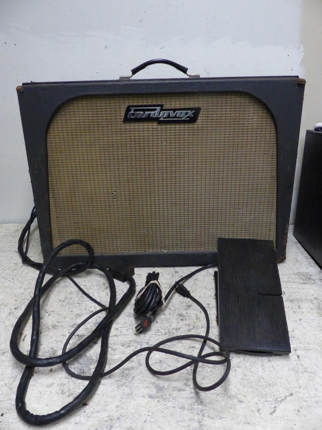 Vintage Cordovox CG Jensen Speaker Accordion Tube Amplifier 1960's with Pedal