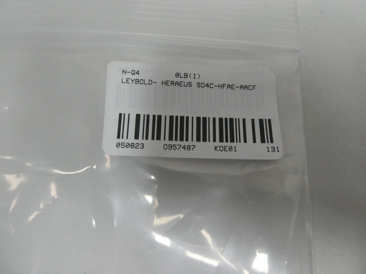 Leybold- Heraeus SD4C-HFAE-AACF Process Controller