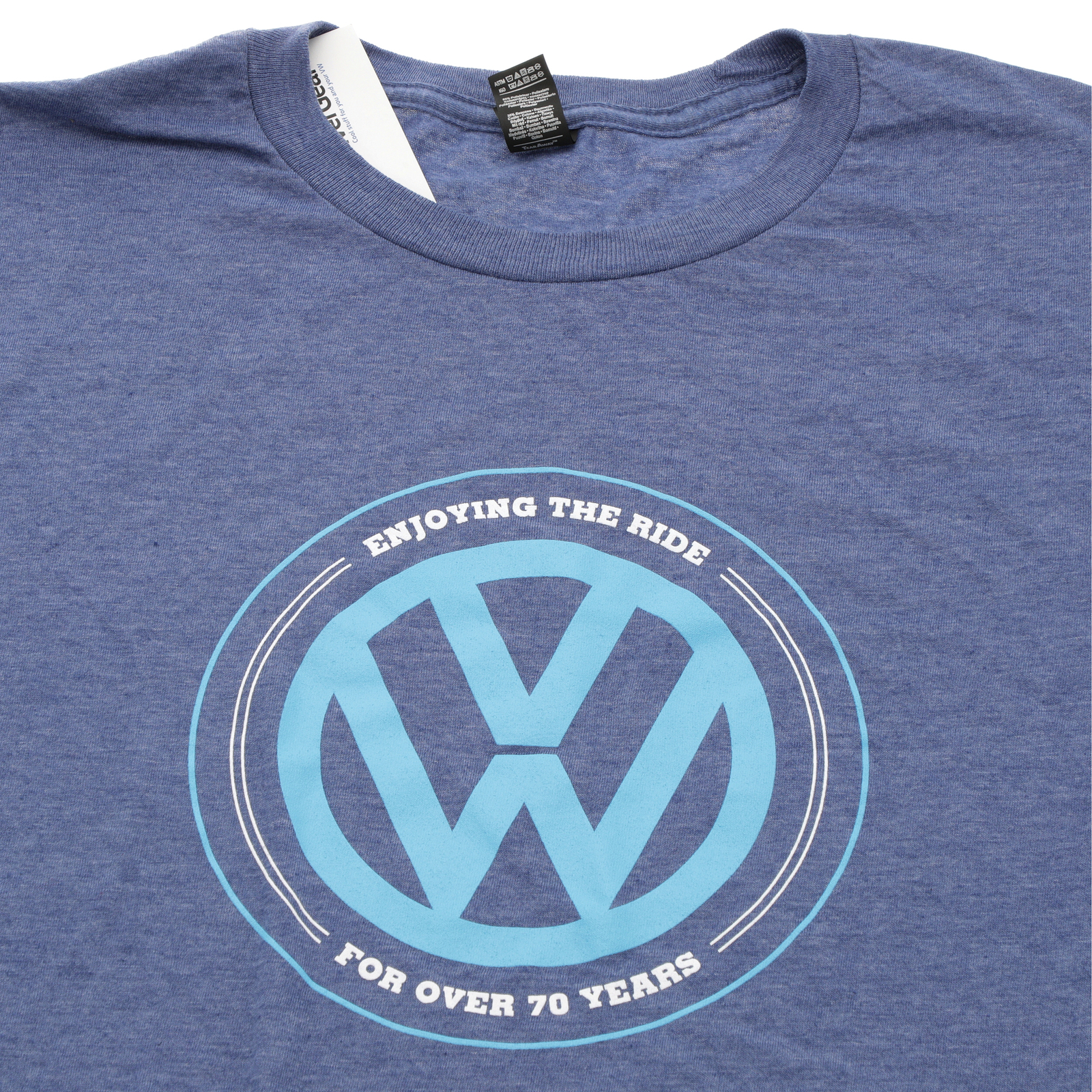 Blue Volkswagen Logo T-Shirt Large