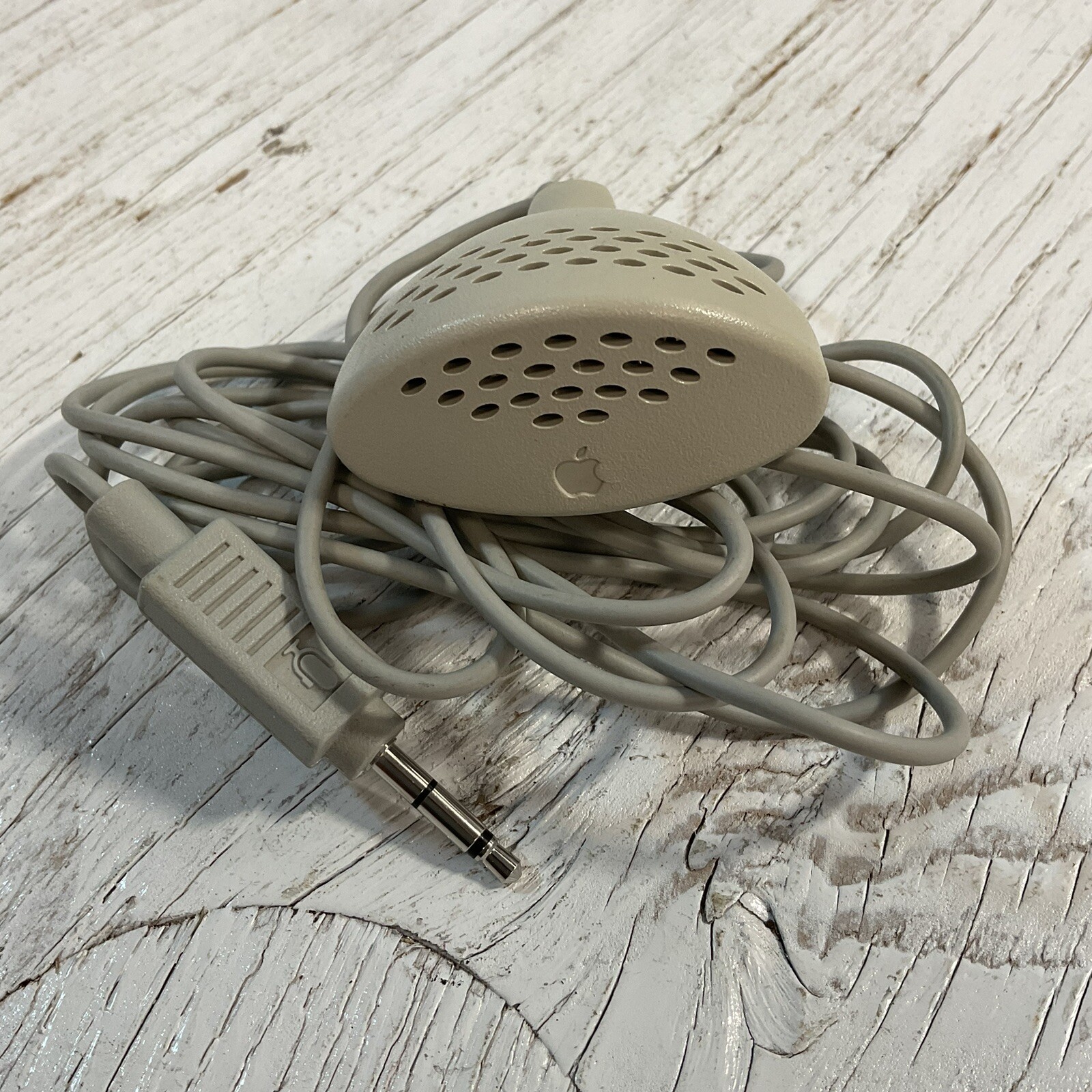 Vintage Macintosh Mac Apple Microphone Model 590-0670 Wired Mic Made Japan