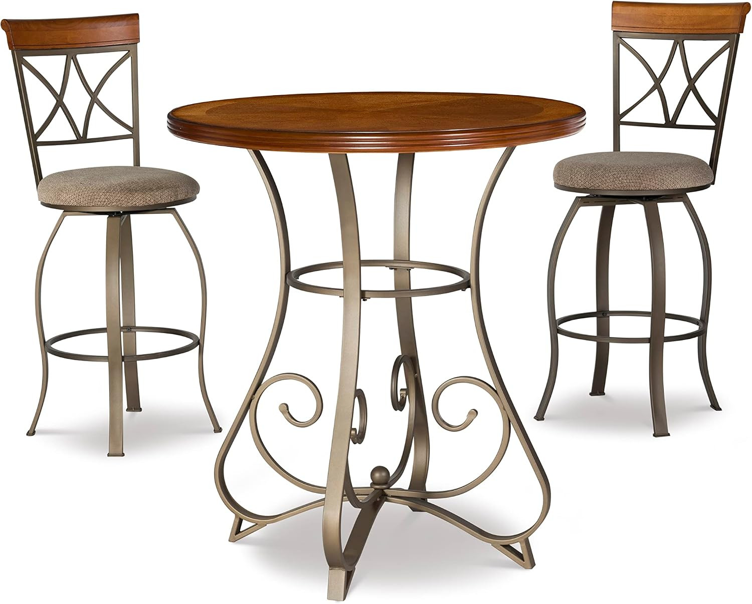 3-Pc. Hamilton Pub Set, Medium Cherry