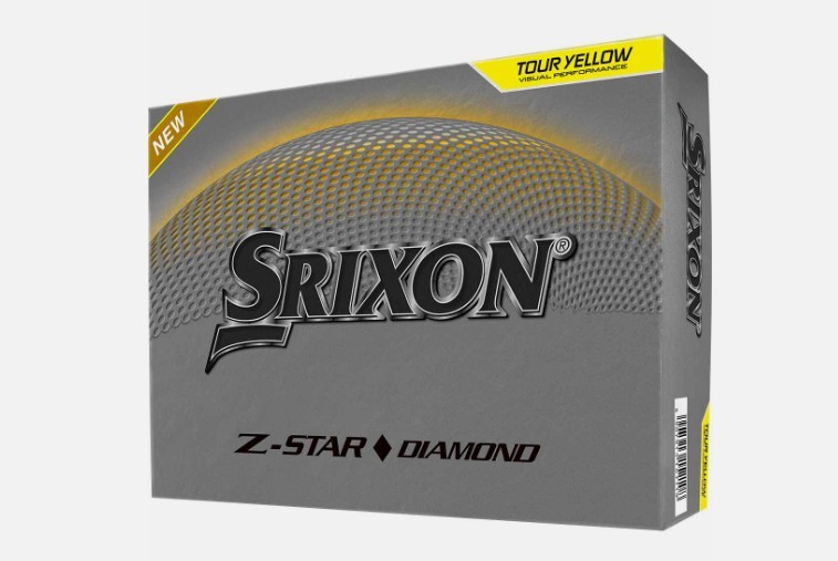 Srixon Z-Star Diamond 9 Tour Yellow Golf Balls 1 Dozen New