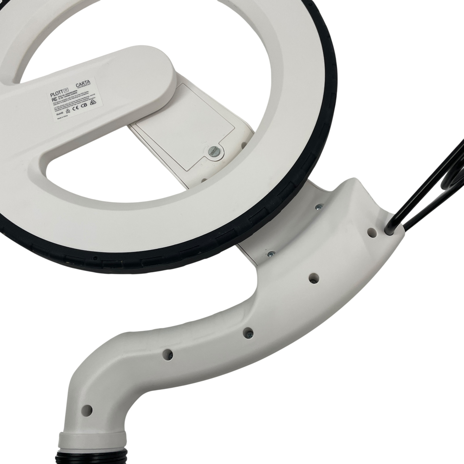 Plott Carta 12.5in Digital Bluetooth Mapping Wheel White #U1314 (AR)