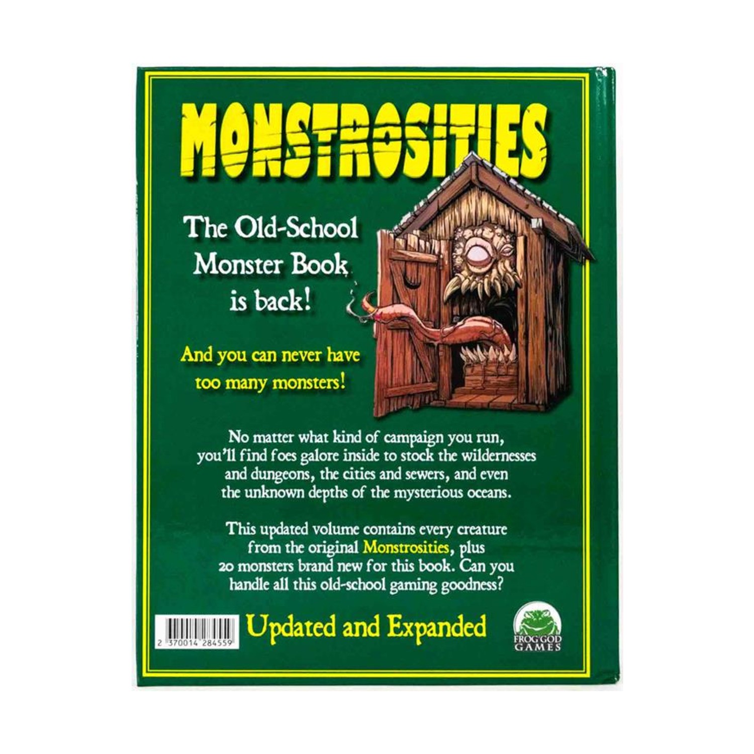 Frog God RPG Monstrosities (OSR) NM