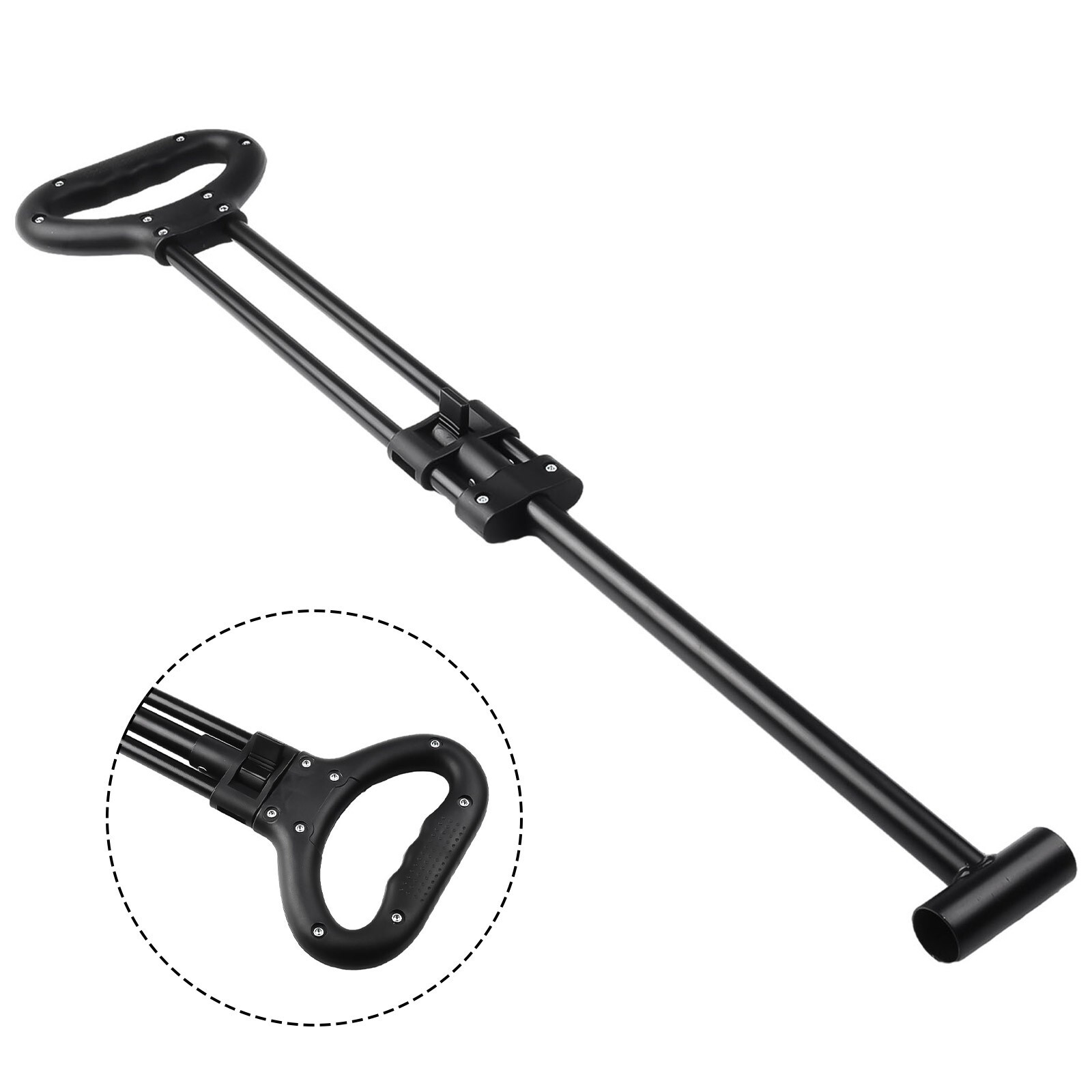 Wagon Cart Pull Handle Spare Replacement Telescoping Rod For Camping Trolley New