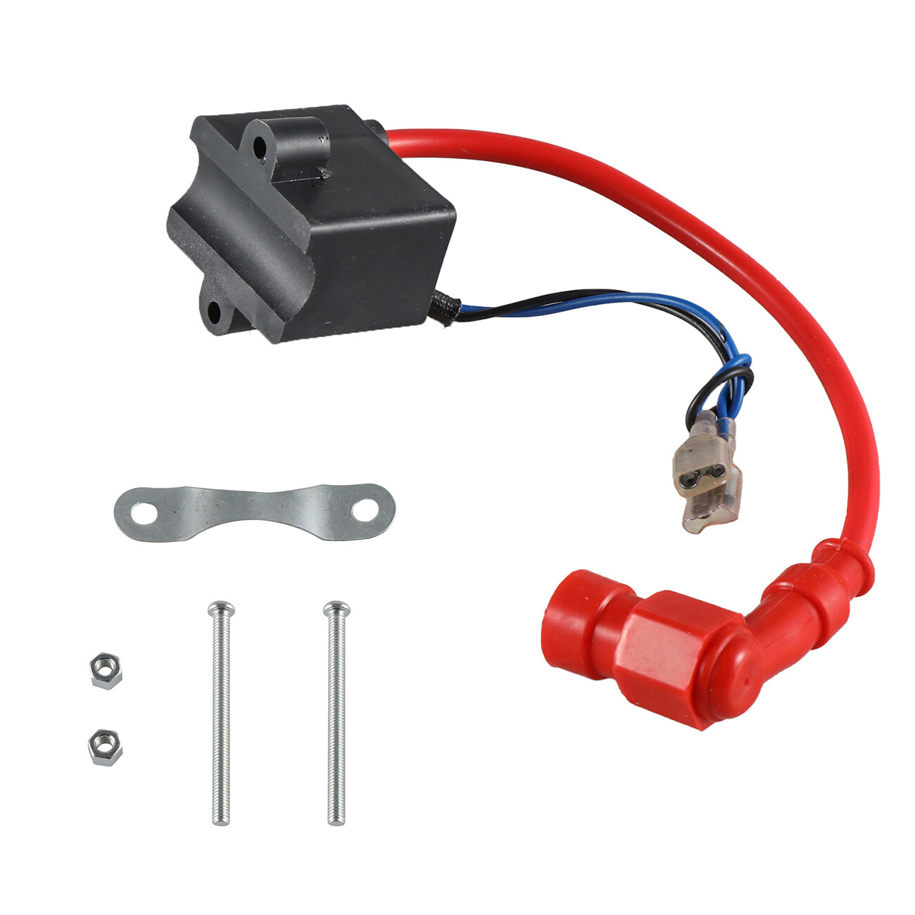 Red Wire Ignition 12V Coil Module Kit For 49cc 60cc 66cc 80cc Motorized Bicycle