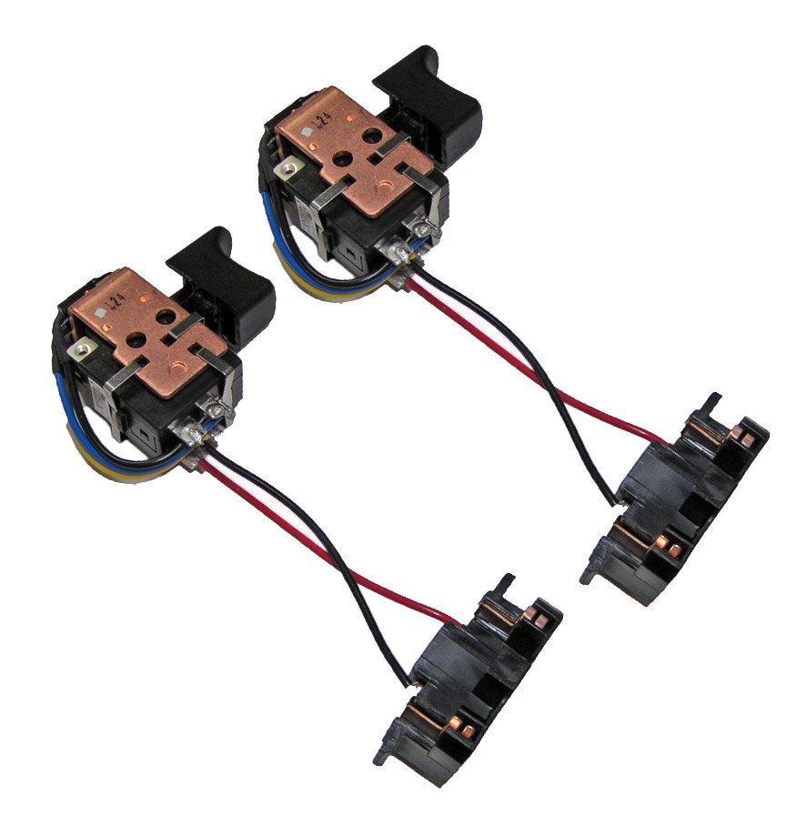 Ryobi 2 Pack Of Genuine OEM Replacement Switches - 270001455-2PK