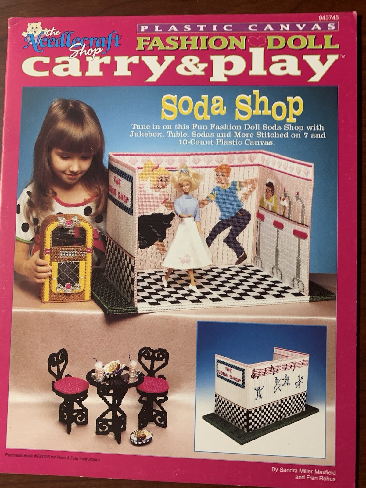 fashion doll plastic canvas patterns Carry And Play Soda Shop