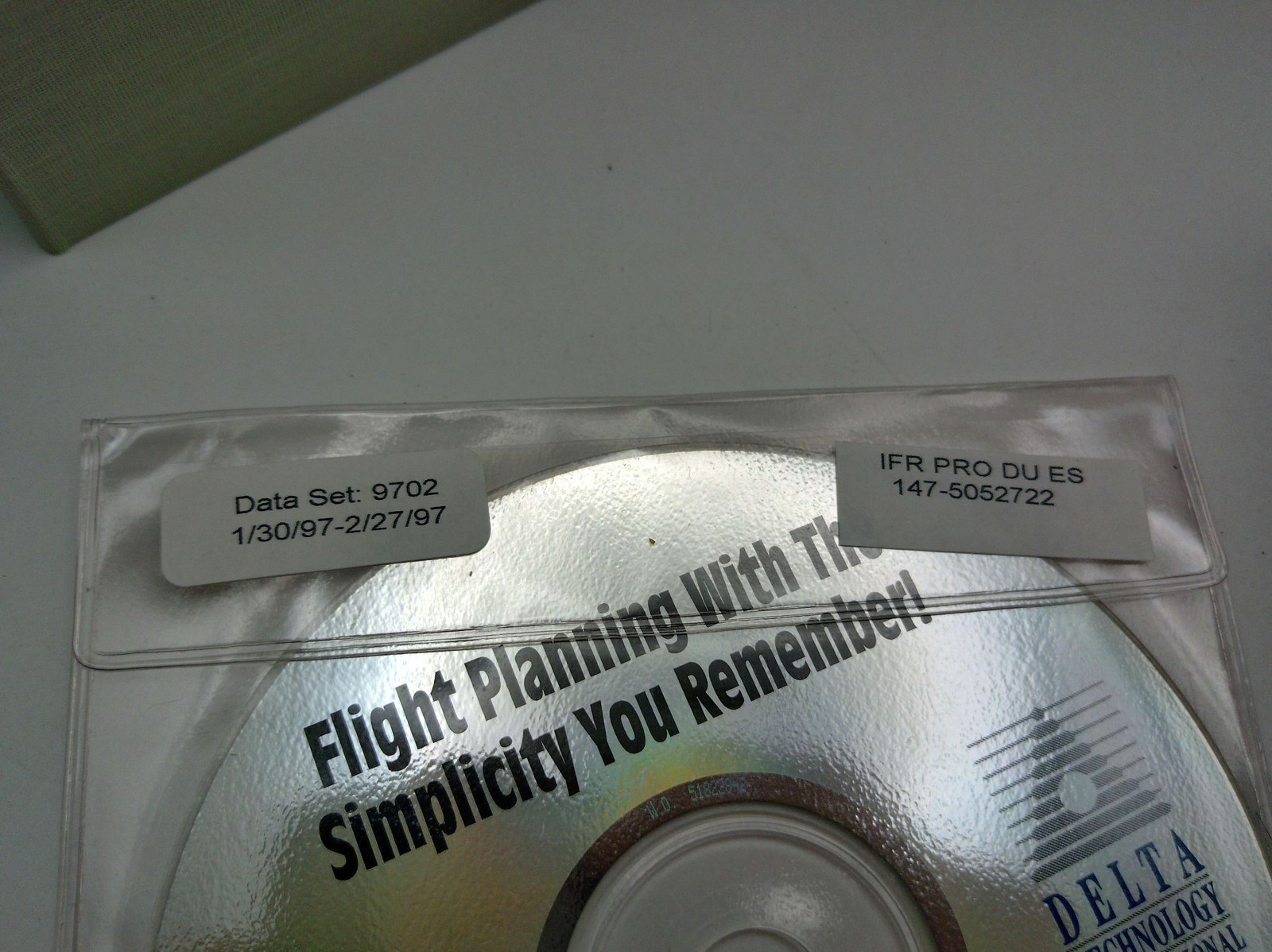 Destination Direct Flight Planning Software Windows 3.0 IFR Vintage Collectable