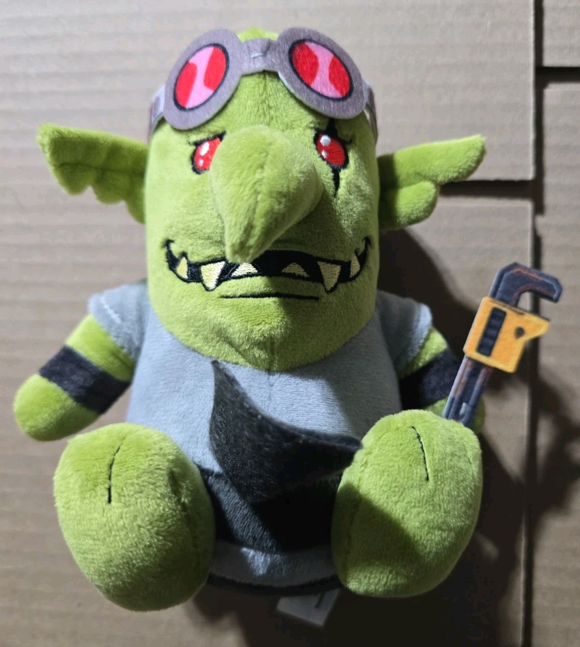 Warhammer Plush Spanna Grot / Gretchin Orks Orcs Tomy Authentic New