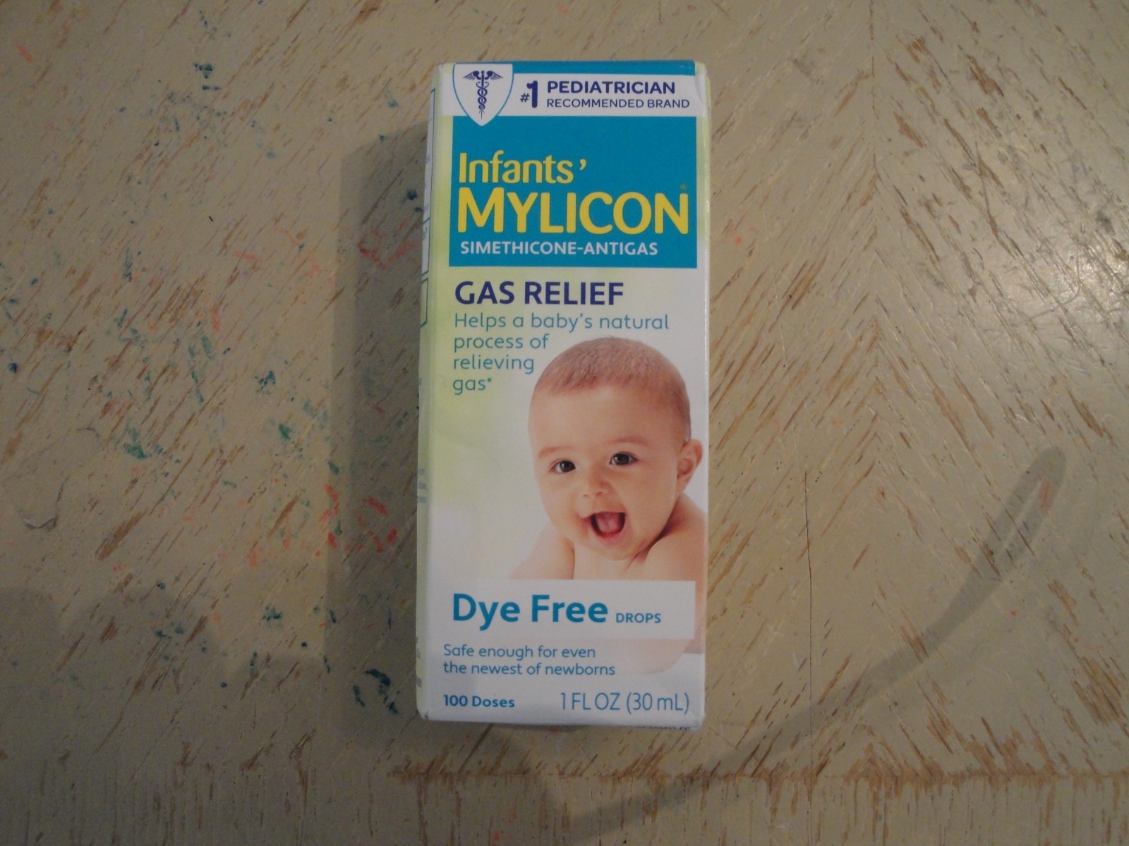 Mylicon Gas Relief Drops for Infants and Babies Dye Free Formula 1 FL Oz #Q85