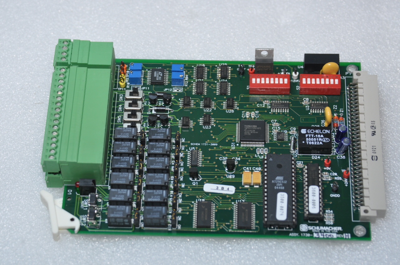 SCHUMACHER ASSY1730-3400 REV.H CONTROLLER BOARD