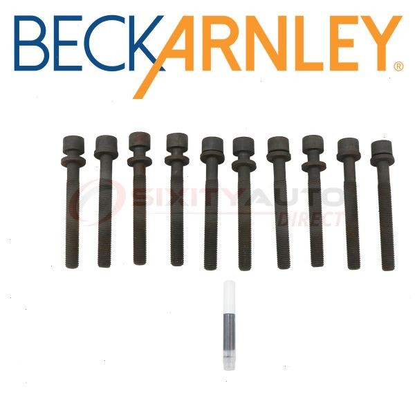 Beck Arnley Engine Cylinder Head Bolt Set for 1991-1996 Volkswagen Passat - er