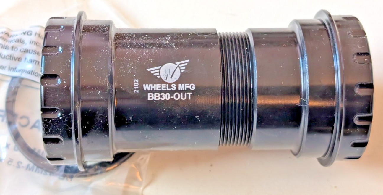 Wheels MFG BB30 to Outboard Bottom Bracket SRAM 22/24mm Compatible