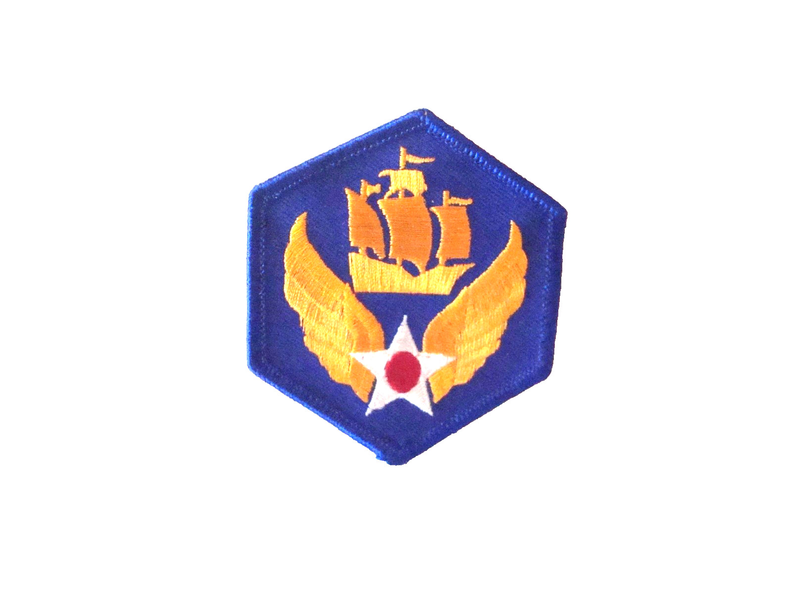SIXTH 6TH   AIR FORCE  IRON ON PATCH  2&1/2 inches