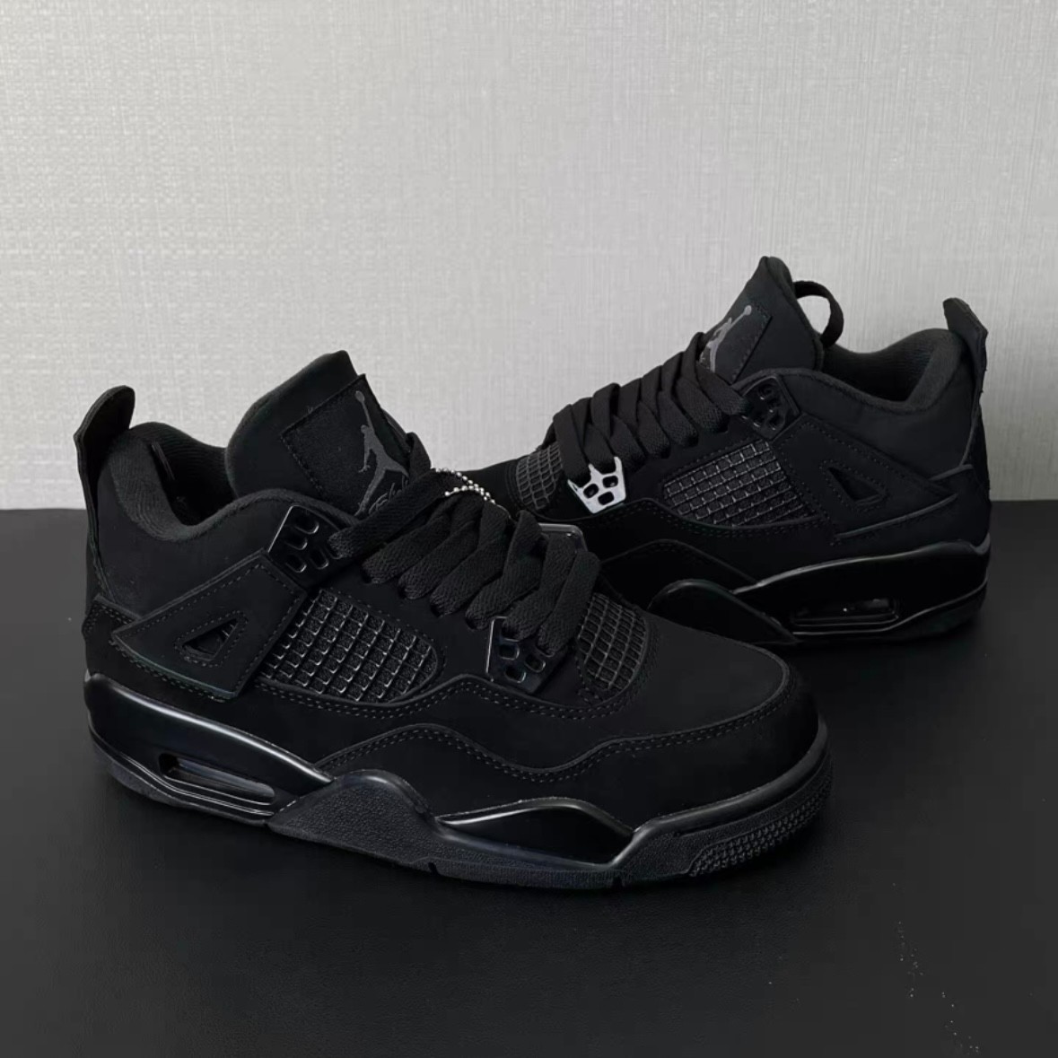 Air Jordan 4 Retro ‘Black Cat’ 2024 Men's Sneakers - DQ4912-001