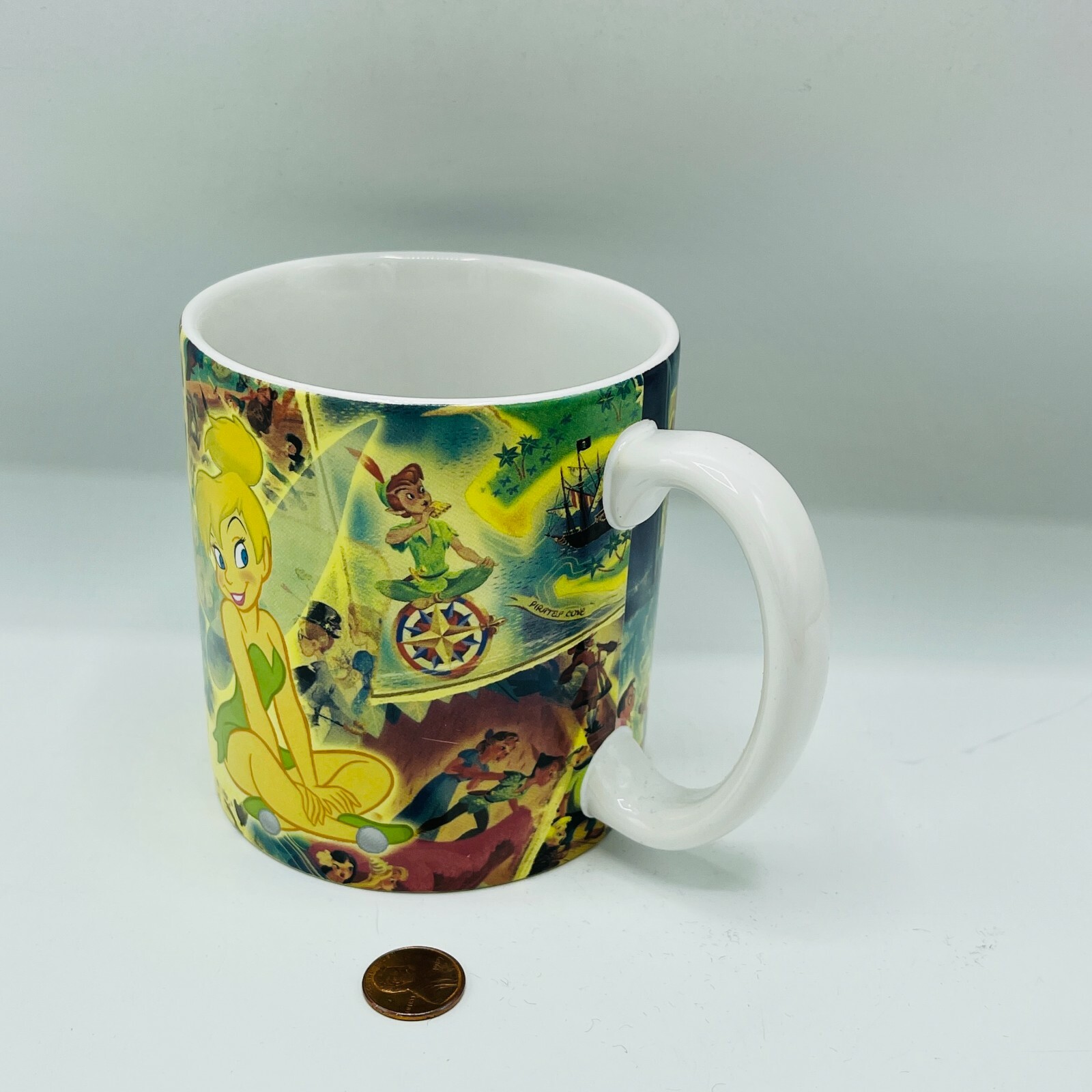 Tinkerbelle Oversized Mug Disney Peter Pan Thailand Coffee Cup Tea Cup