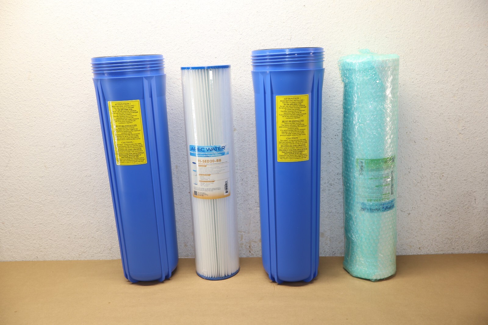 APEC Water Systems CB2-SED-CAB20-BB Whole House Water Filtration System