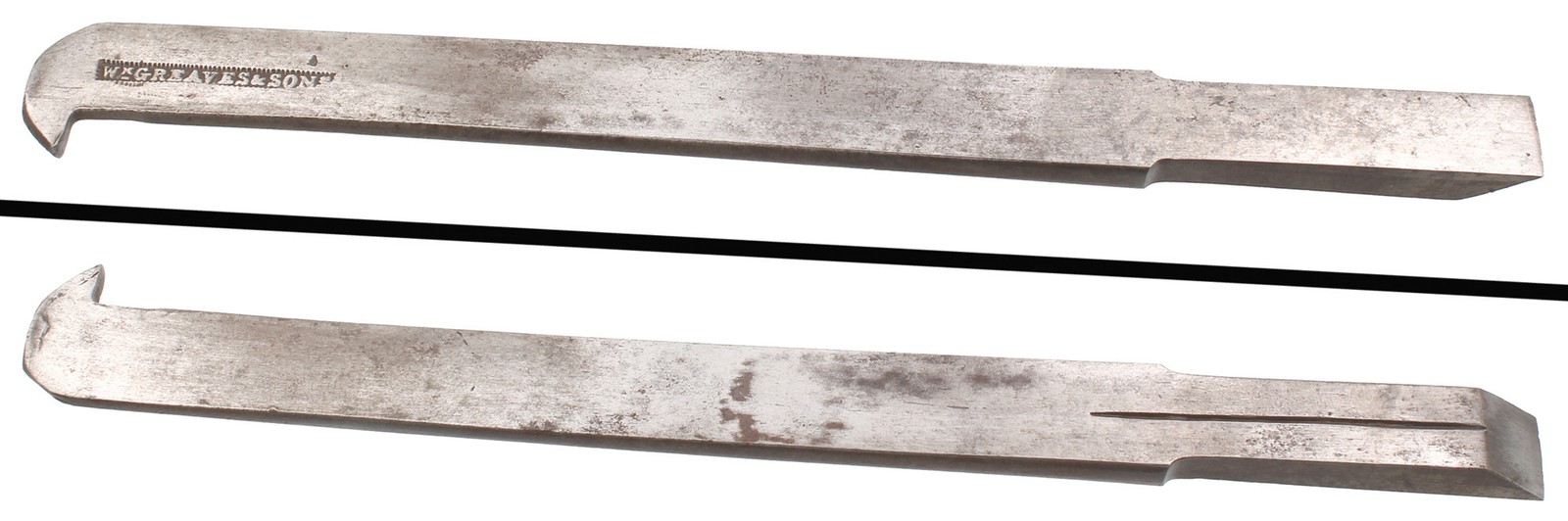 Extra Clean Wm. Greavfes & Sons, Sheffield 1/2" Plow Plane Iron - mjdtoolparts