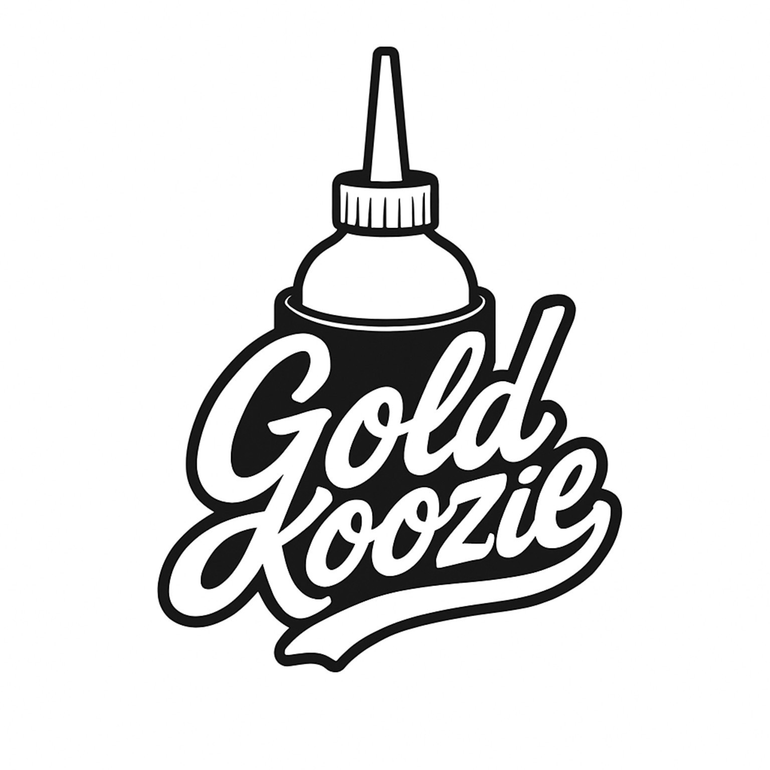 Gold Koozie Gold Snuffer Bottle Holder | Pink Neoprene Sleeve | Gold Prospecting