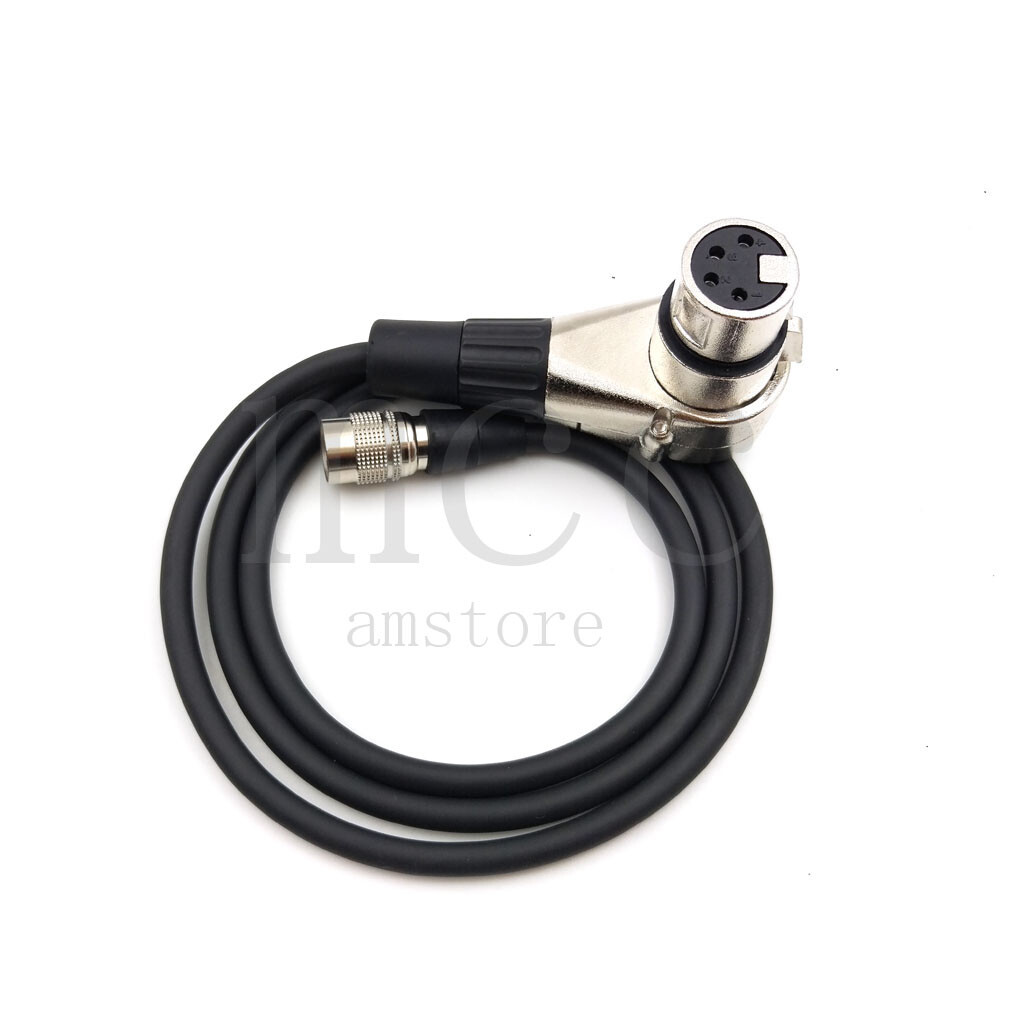 12V 4-Pin Hirose Male to 4-Pin XLR Female cable for Cooper CS104 Fostex 20"