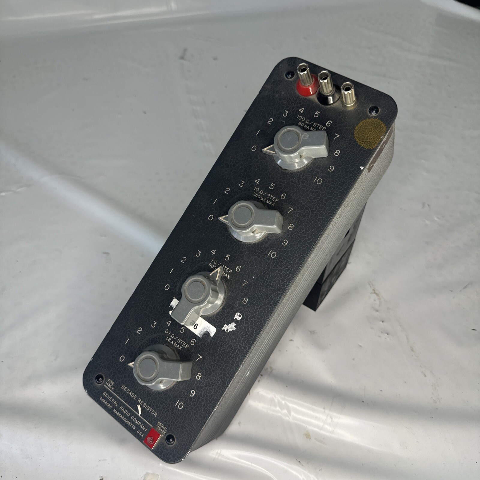 General Radio Company Decade Resistor Box Type 1432-K