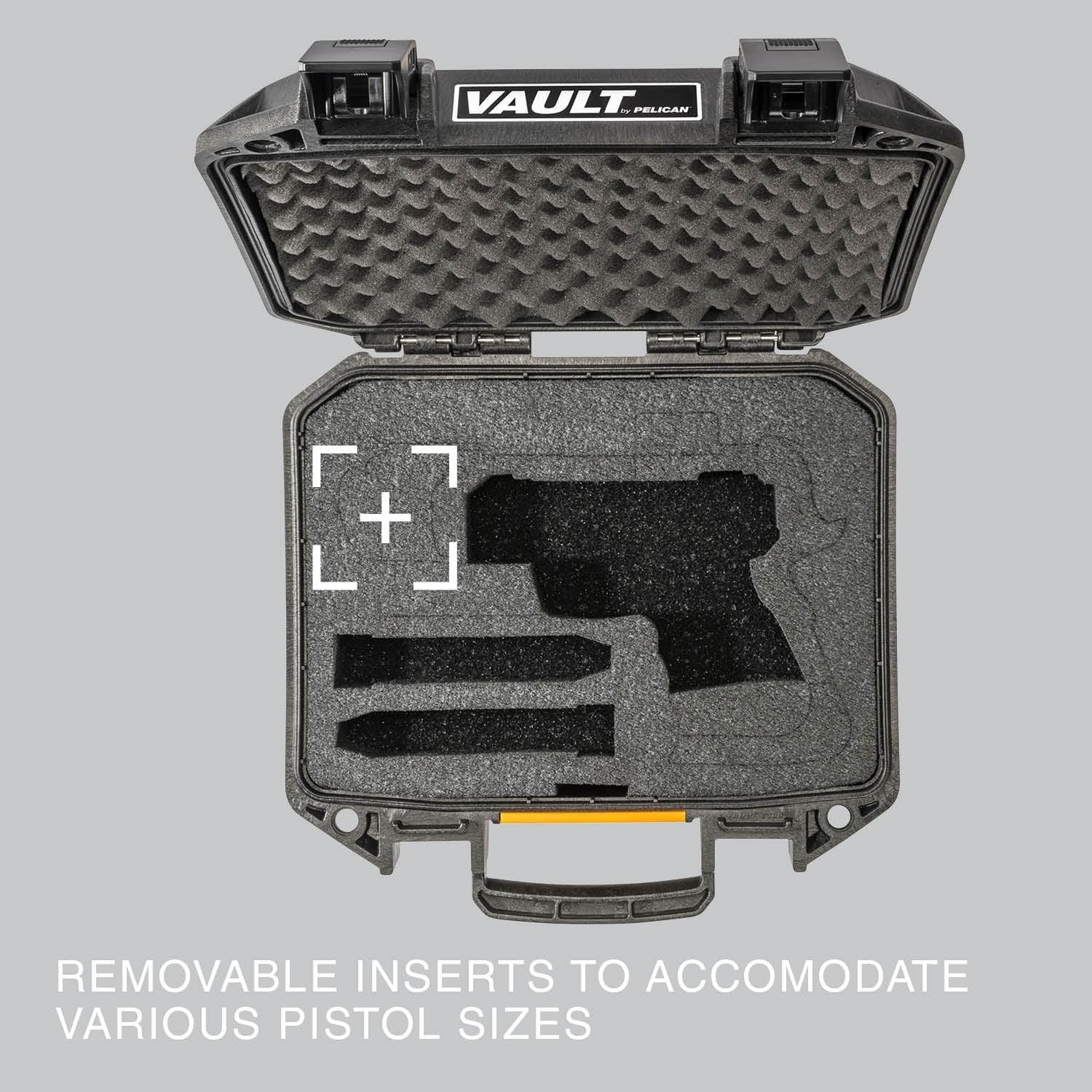 Vault Multi-Pistol Custom Cut Foam Case From the Custom Case Center
